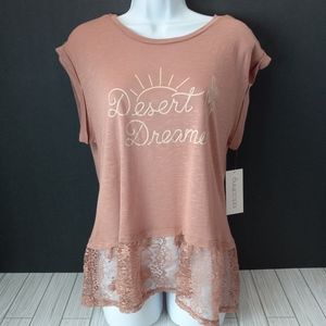 Desert Dreamin Lace Sleeveless Top